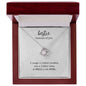 Bestie | Because of You | Love Knot Necklace
