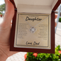 To My Beautiful Daughter | If I Had To Choose | Love Knot Necklace