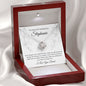 Personalized I'm Sorry For Hurting You | Love Knot Necklace