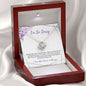 (Almost Sold Out!) I'm So Sorry | Never Want to Hurt You | Love Knot Necklace