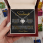 To My Soulmate | I'm so in Love | Love Knot Necklace