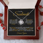 To My Soulmate | I'm so in Love | Love Knot Necklace