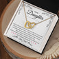 To My Daughter | If I Had To Choose (Love Dad) | Interlocking Hearts Necklace