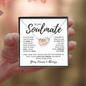 To My Soulmate | In Your Eyes | Interlinking Hearts Necklace