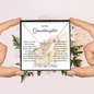 To My Granddaughter | This Old Lioness | Interlocking Hearts Necklace