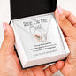 To My Ride or Die | Forever Bestie | Interlocking Hearts Necklace