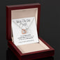 To My Ride or Die | Forever Bestie | Interlocking Hearts Necklace