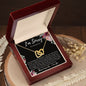 I'm Sorry For Hurting You | Turn Back the Clock | Interlocking Hearts Necklace