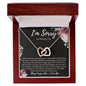 I'm Sorry For Hurting You | Turn Back the Clock | Interlocking Hearts Necklace