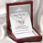 To My Ride or Die | Forever Bestie | Interlocking Hearts Necklace