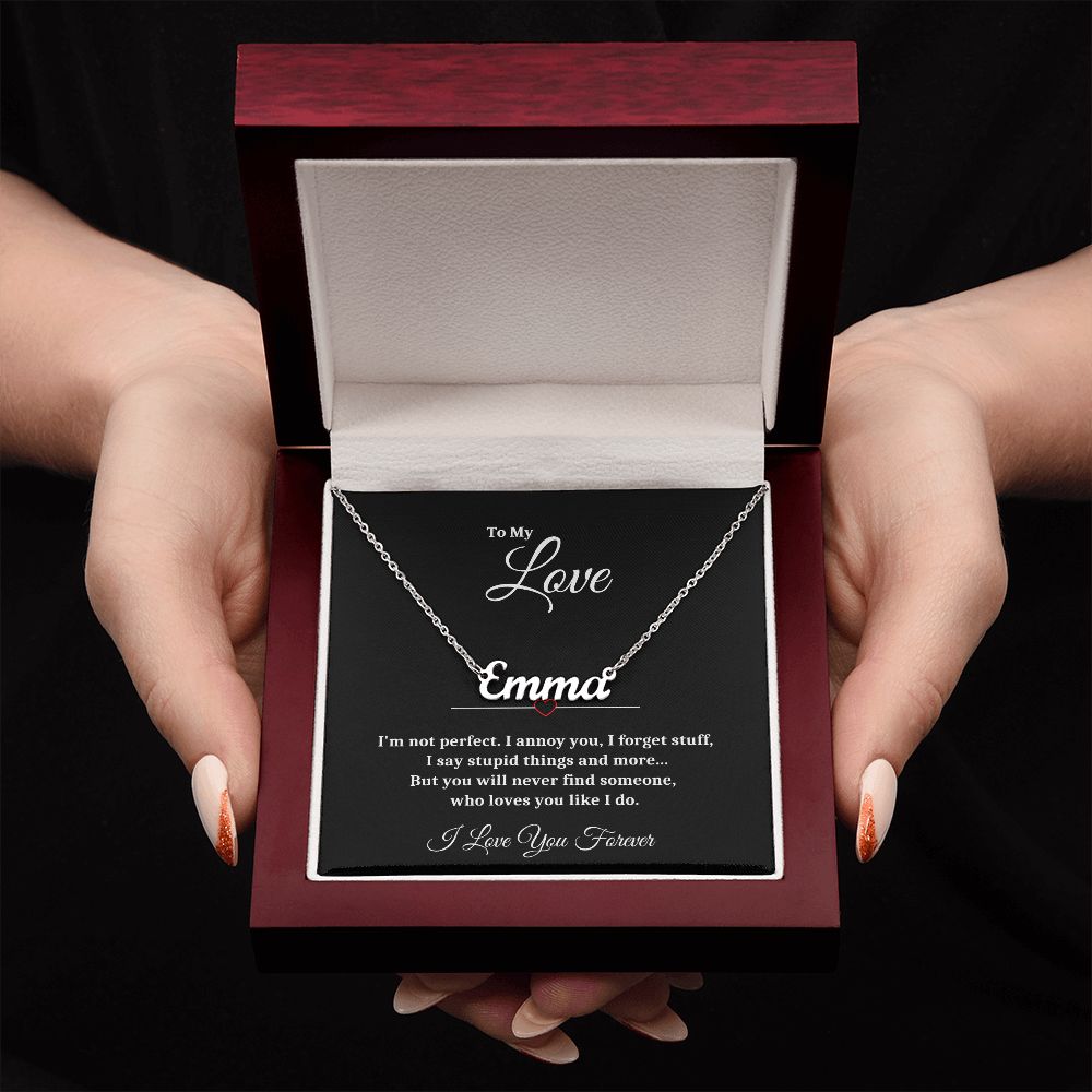 To My Love | Personalized Name Necklace