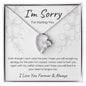 I'm Sorry for Hurting You | Forever Love Necklace