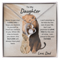 To My Daughter | This Old Lion | Forever Love Necklace