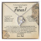 To My Amazing Daughter | Stay Fierce! | Forever Love Necklace
