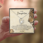 To My Daughter | Proud to be Your Father | Forever Love Necklace