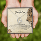 To My Daughter | Proud to be Your Father | Forever Love Necklace