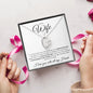 To My Wife | You Give Me Feelings | Forever Love Necklace