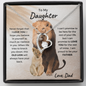 To My Daughter | This Old Lion | Forever Love Necklace