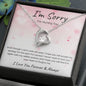 I'm Sorry | Never Want to Hurt You (Pink) | Forever Love Necklace
