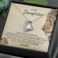 To My Daughter | Proud to be Your Father | Forever Love Necklace
