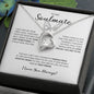 To My Soulmate | Holding Hands | Forever Love Necklace