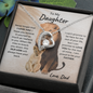 To My Daughter | This Old Lion | Forever Love Necklace