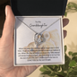 To My Granddaughter | Lioness | Forever Love Necklace