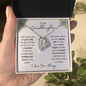 To My Granddaughter | The Gift of You | Forever Love Necklace