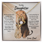 To My Daughter | This Old Lion | Forever Love Necklace