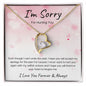 I'm Sorry | Never Want to Hurt You (Pink) | Forever Love Necklace