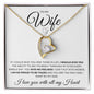 To My Wife | You Give Me Feelings | Forever Love Necklace