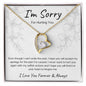 I'm Sorry for Hurting You | Forever Love Necklace