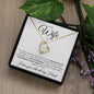 To My Wife | You Give Me Feelings | Forever Love Necklace