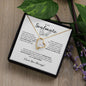 To My Soulmate | Holding Hands | Forever Love Necklace