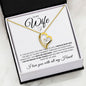 To My Wife | You Give Me Feelings | Forever Love Necklace