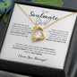 To My Soulmate | Holding Hands | Forever Love Necklace