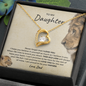 To My Daughter | Proud to be Your Father | Forever Love Necklace
