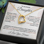 To My Lovely Daughter | Always In My Heart | Forever Love Necklace