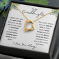 To My Granddaughter | The Gift of You | Forever Love Necklace