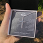 To My Man | My Missing Piece | Cross Necklace