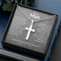 To My Man | My Missing Piece | Cross Necklace