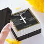 To My Husband | Never Forget | Cross Necklace