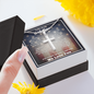 To Our Brave Soldier | The Lord Is My Strength Cross Necklace