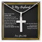To My Husband | Never Forget | Cross Necklace