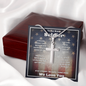 To Our Brave Soldier | The Lord Is My Strength Cross Necklace