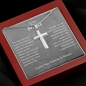 To My Man | My Missing Piece | Cross Necklace
