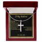 To My Husband | Always & Forever | Cross Necklace
