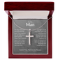 To My Man | My Missing Piece | Cross Necklace