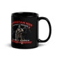 A Christian Man Without Prayer is Like a Warrior Without a Sword | Black Glossy Mug