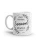 I Trust Your Name | Emmanuel God With Us | White Glossy Mug